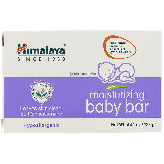 Himalaya, Moisturizing Baby Bar, 4,41 oz (125 g)