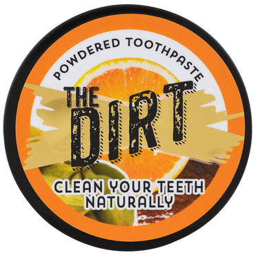 The Dirt, dentifrice en poudre, 3 mois d'approvisionnement, 0,88 oz (25 g)