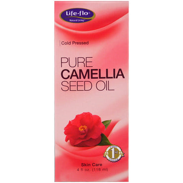 Life Flo Health, Huile de graines de camélia pure, 4 fl oz (118 ml)