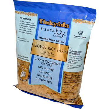 Tinkyada Pasta Joy Ready Conchas de pasta de arroz integral 16 oz (454 g)