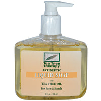 Tea Tree Therapy, antiséptico, jabón líquido, 8 fl oz (236 ml)