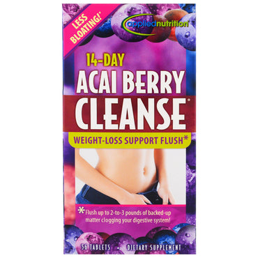 applynutrition, Limpeza de Açaí Berry por 14 Dias, 56 Comprimidos