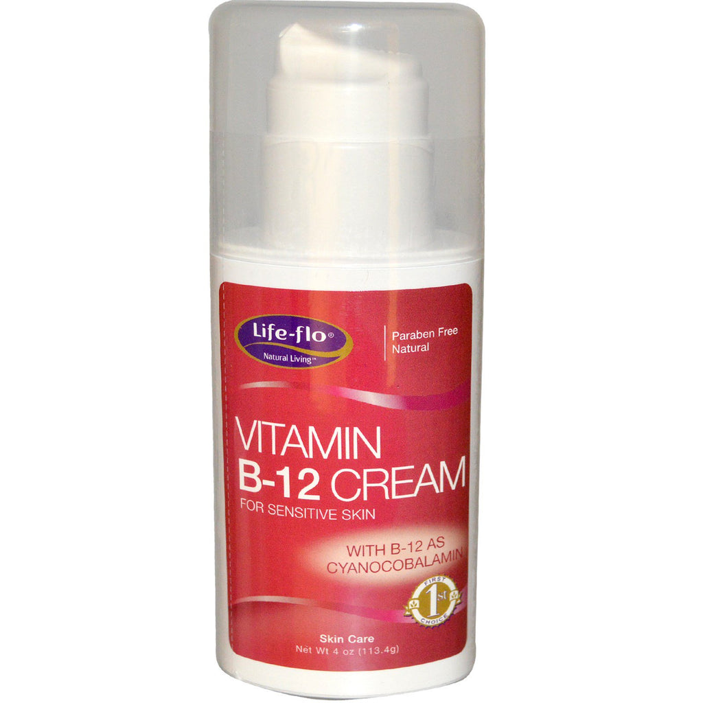 Life Flo Health, crema alla vitamina B-12, 4 once (113,4 g)