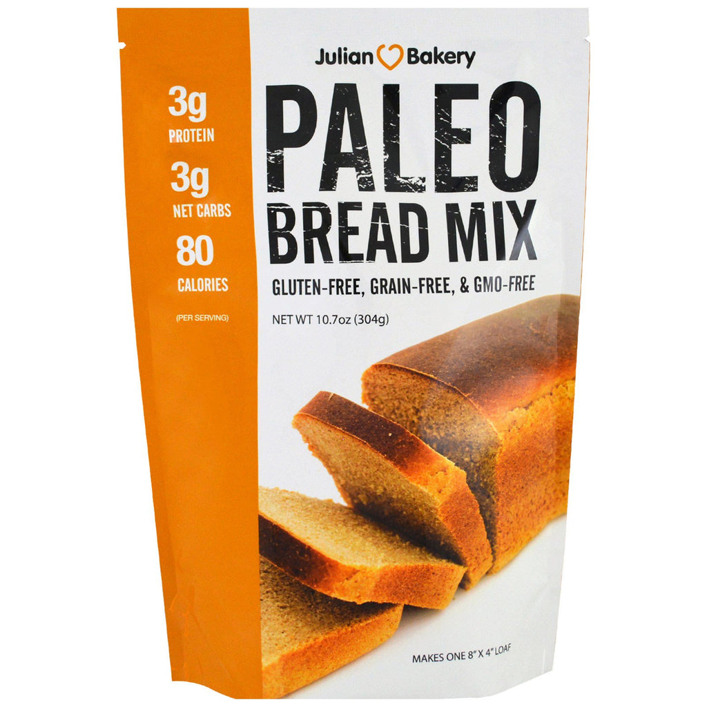 Julian Bakery, Mélange de pain paléo, 10,7 oz (304 g)