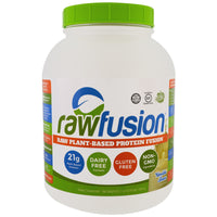 Raw Fusion, Fusión de proteína cruda a base de plantas, vainilla, 65,3 oz (1854 g)