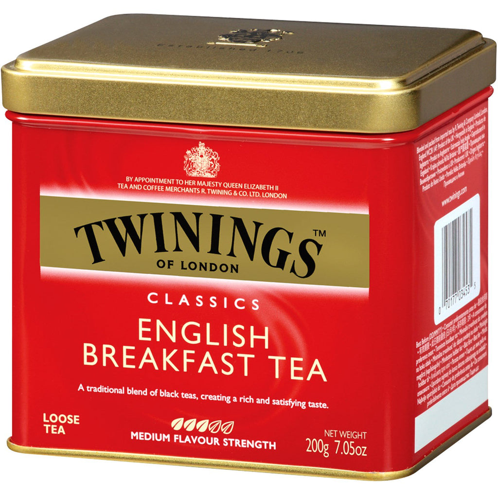 Twinings, klassikere, engelsk frokost løs te, 7,05 oz (200 g)