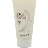 Skinfood Rice Brightening Scrub Foam 5.07 fl oz (150 ml)