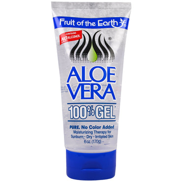 Fruit of the Earth, Gel 100% de Aloe Vera, 170 g (6 oz)