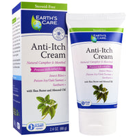 Earth's Care, Anti-Itch Cream, with Shea Butter and Almond Oil, 2.4 oz (68 g)