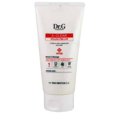 Dr. G A-Clear Foam Cream 5.07 fl oz (150 ml)