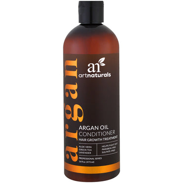 Artnaturals, Après-shampooing à l'huile d'argan, Traitement pour la croissance des cheveux, 16 fl oz (473 ml)