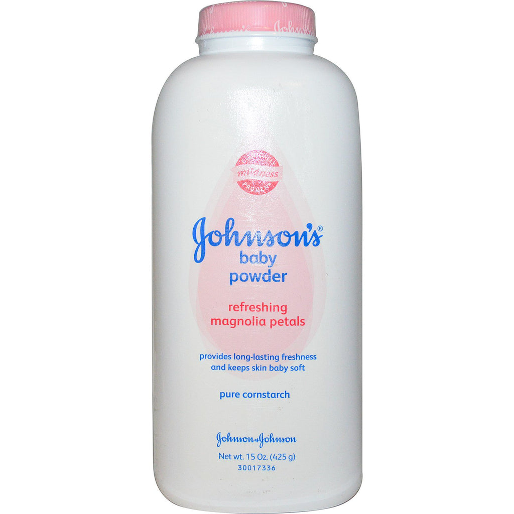 Johnson's, Talco para Bebês, Pétalas de Magnólia Refrescantes, 425 g (15 oz)