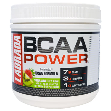 Labrada Nutrition, BCAA Power, Fraise Kiwi, 15,06 oz (427 g)