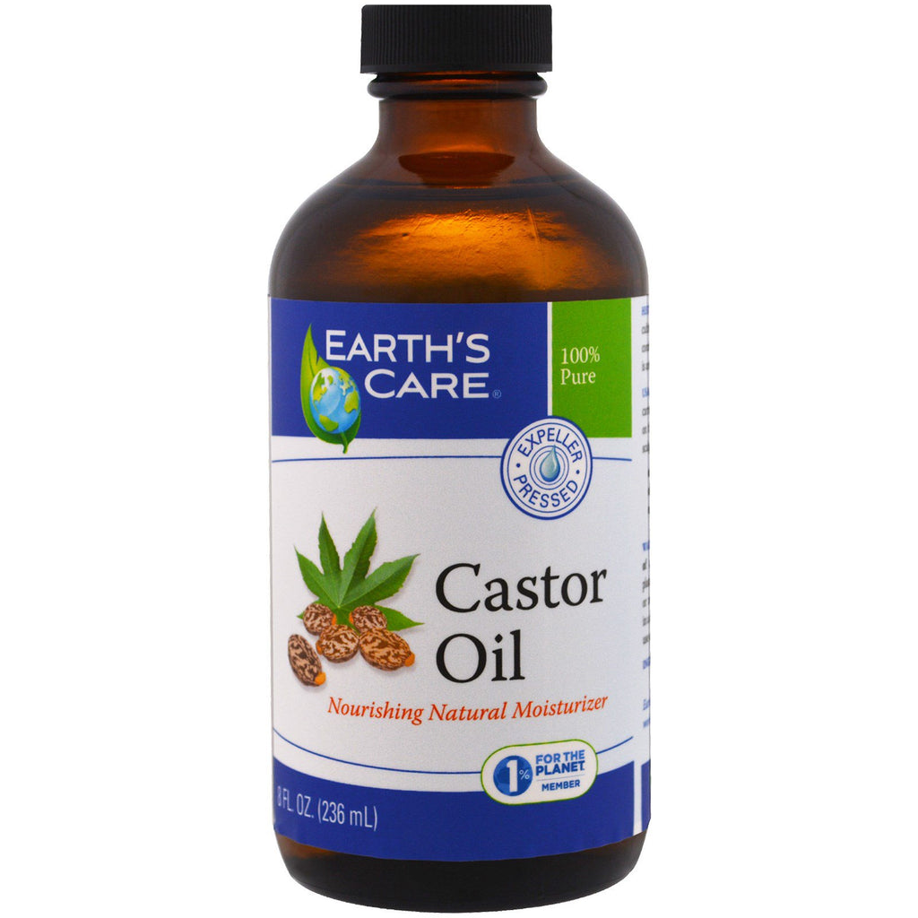 Earth's Care, Castor Oil, 8 fl oz (236 ml)