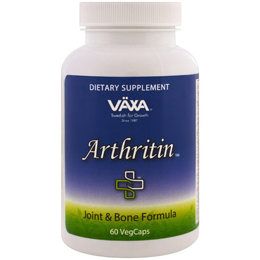 Vaxa International, artritina, 60 cápsulas vegetales