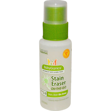 BabyGanics, Stain Eraser, On-The-Go, Fragrance Free, 2 fl oz (59 ml)