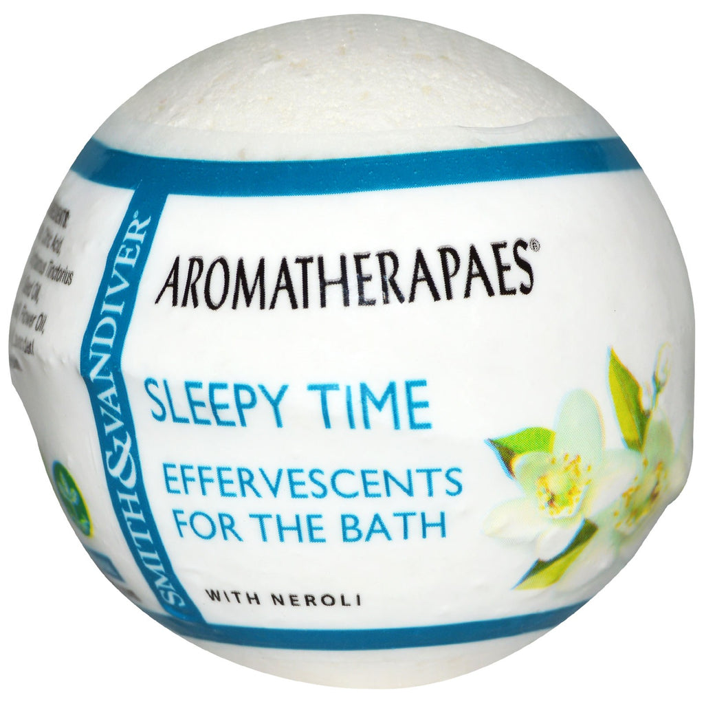Smith & Vandiver, Effervescents For the Bath, Sleepy Time, 2.8 oz (80 g)