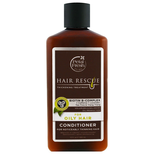 Petal Fresh, Pure, Hair Rescue, acondicionador de tratamiento espesante, para cabello graso, 12 fl oz (355 ml)