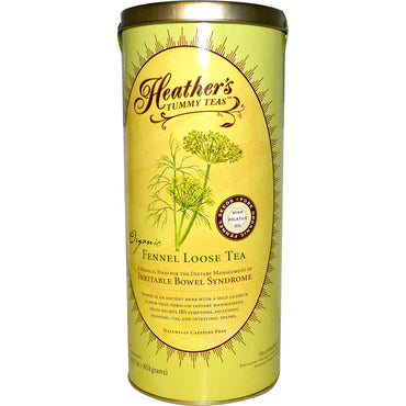 Heather's Tummy Care, Tummy Teas, Fennel Loose Tea, , Caffeine Free, 16 oz (453 g)