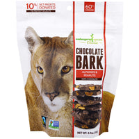 Endangered Species Chocolate, Chocolate Bark, Dark Chocolate, Almonds & Peanuts, 4.7 oz (133 g)