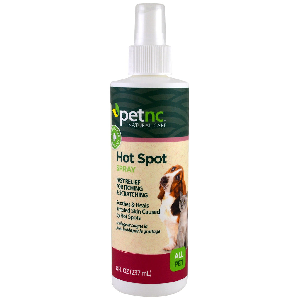 petnc NATURAL CARE, Spray para puntos calientes, Todas las mascotas, 8 fl oz (237 ml)