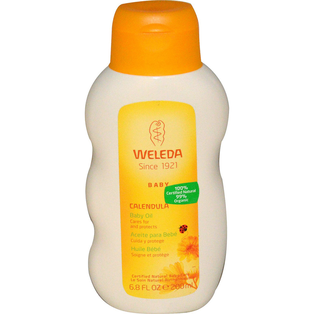 Weleda, Baby Oil, Calendula, 6,8 fl oz (200 ml)