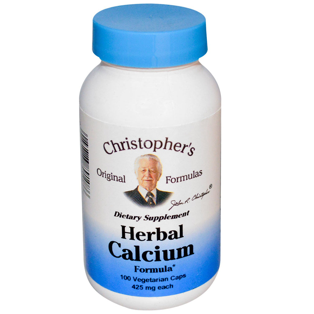 Christopher's Original Formulas, Örtkalcium Formula, 425 mg, 100 Veggie Caps
