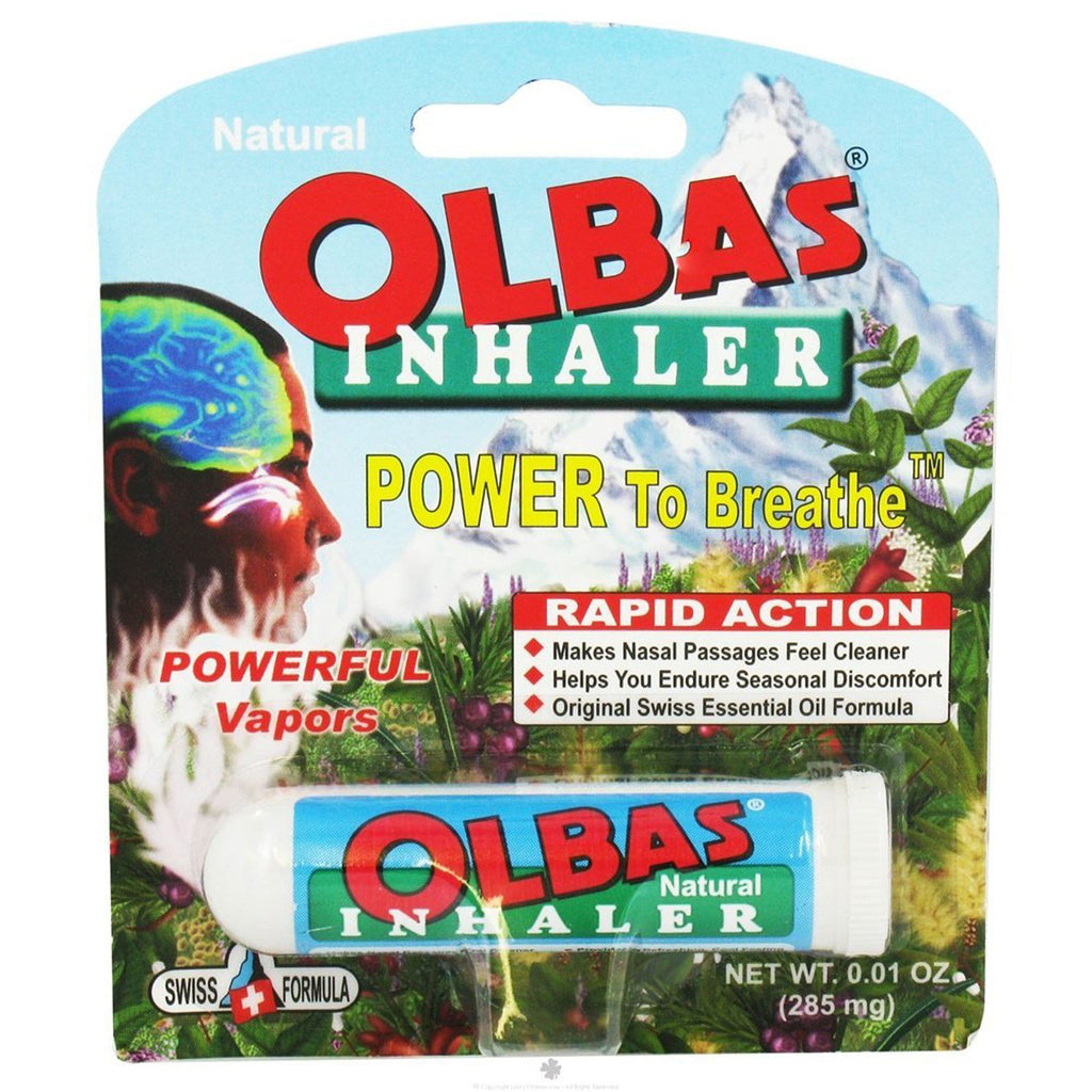 Olbas Therapeutic、吸入器、0.01 オンス (285 mg)