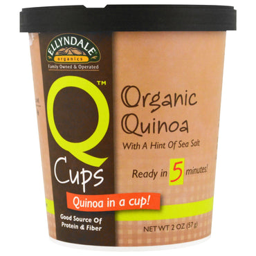 Now Foods, Ellyndale Naturals, Tazas de quinua, Quinua, 2 oz (57 g)