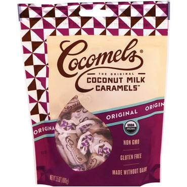 Cocomels, , Kokosmælkskarameller, Original, 3,5 oz (100 g)