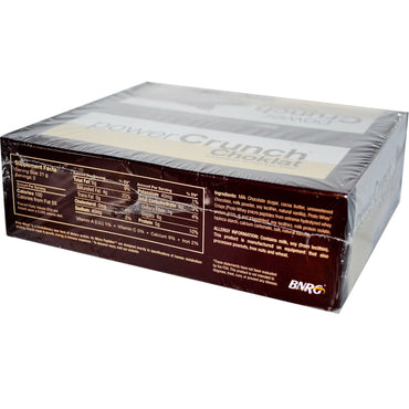 BNRG Power Crunch Protein Energy Bar Choklat Chocolate con leche 12 barras 1,5 oz (42 g) cada una