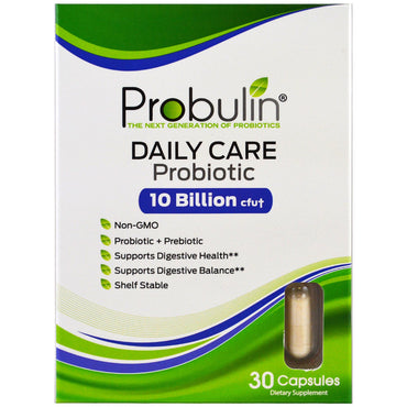 Probulin, Cuidado diario, Probiótico, 30 cápsulas