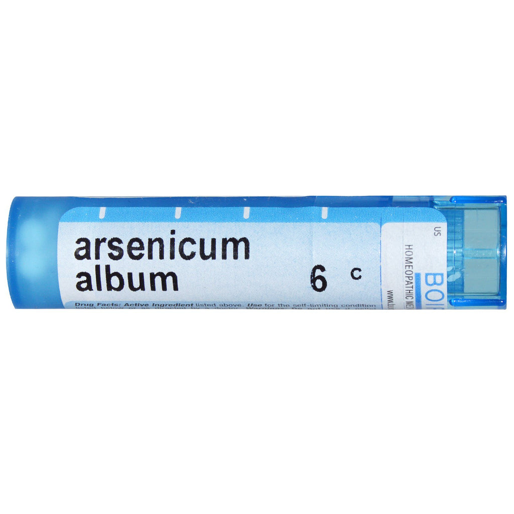 Boiron, enkele remedies, arsenicumalbum, 6c, 80 pellets