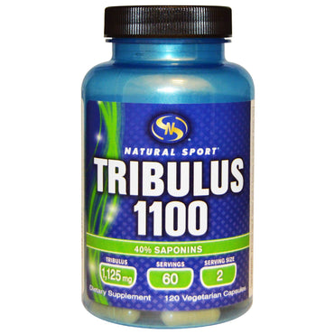 Natural Sport, Tribulus 1100, 120 Cápsulas Vegetales