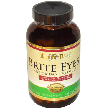 Life Time, Brite Eyes Antioxidant Formula, 120 Capsules