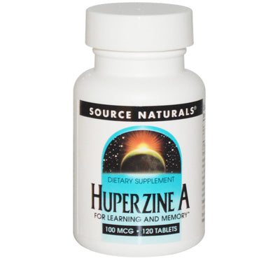 Source Naturals, Huperzine A, 100 µg, 120 Tabletten