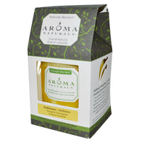 Aroma Naturals, Naturally Blended, Pillar Candle, Ambiance, Orange & Lemongrass, 3" x 3.5"