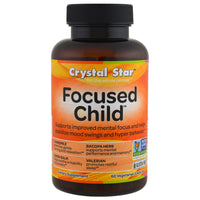 Crystal Star, Focused Child, 60 Veggie Caps