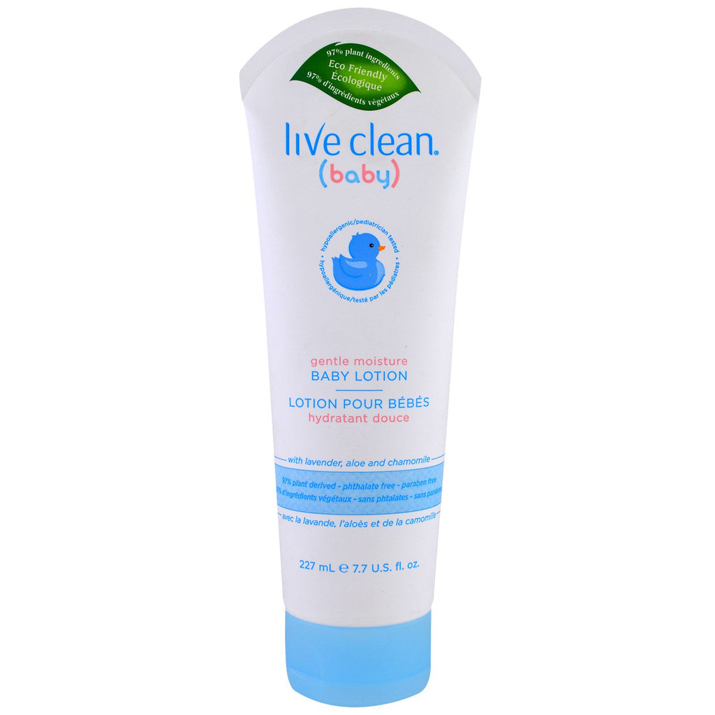 Live Clean Baby Sanfte Feuchtigkeits-Babylotion 7,7 fl oz. (227 ml)