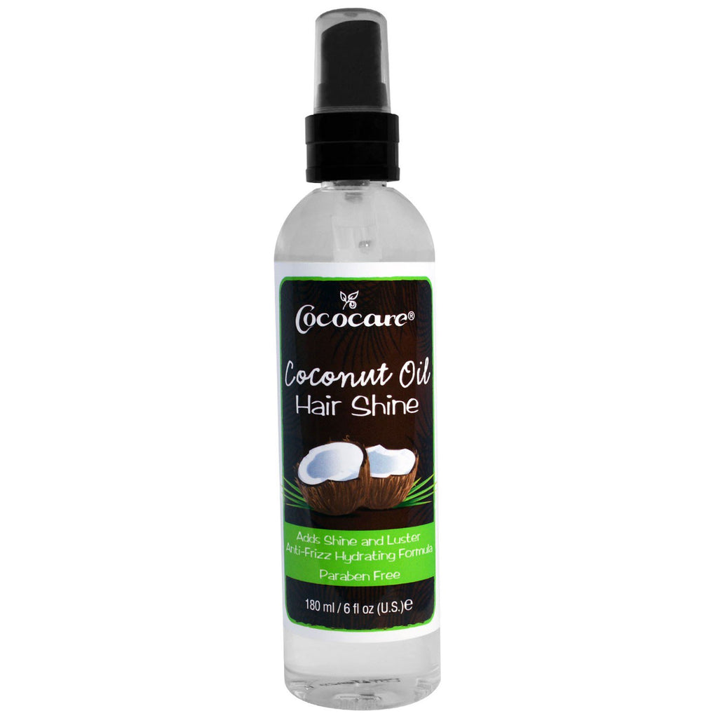 Cococare, Coconut Oil Hair Shine, 6 fl oz (180 ml)