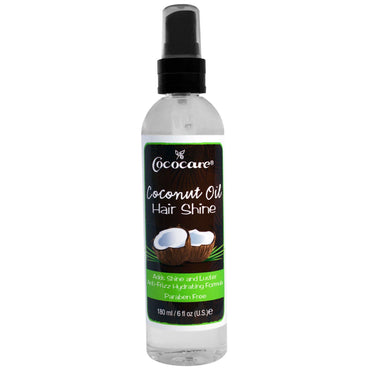 Cococare, Coconut Oil Hair Shine, 6 fl oz (180 ml)