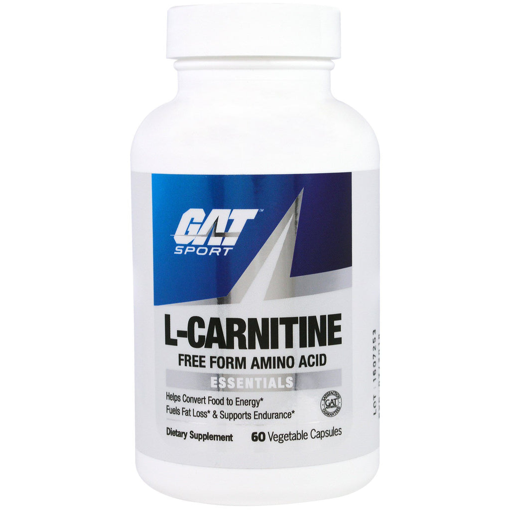 GAT, L-Carnitine, 60 Veggie Caps