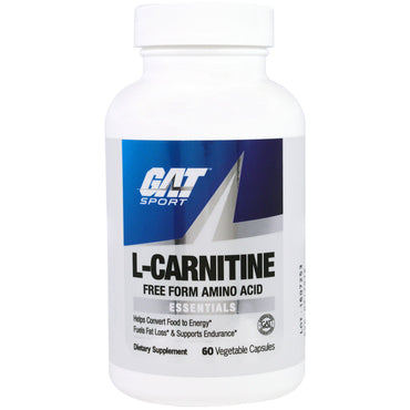 GAT, L-Carnitine, 60 gélules végétales