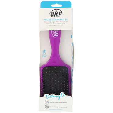 Wet Brush, Paddle Detangler Brush, Detangle, Purple, 1 Brush