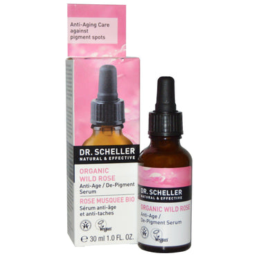 Dr. Scheller, مصل مضاد لعلامات التقدم في السن ومزيل التصبغ، بالورد البري، 1.0 أونصة سائلة (30 مل)