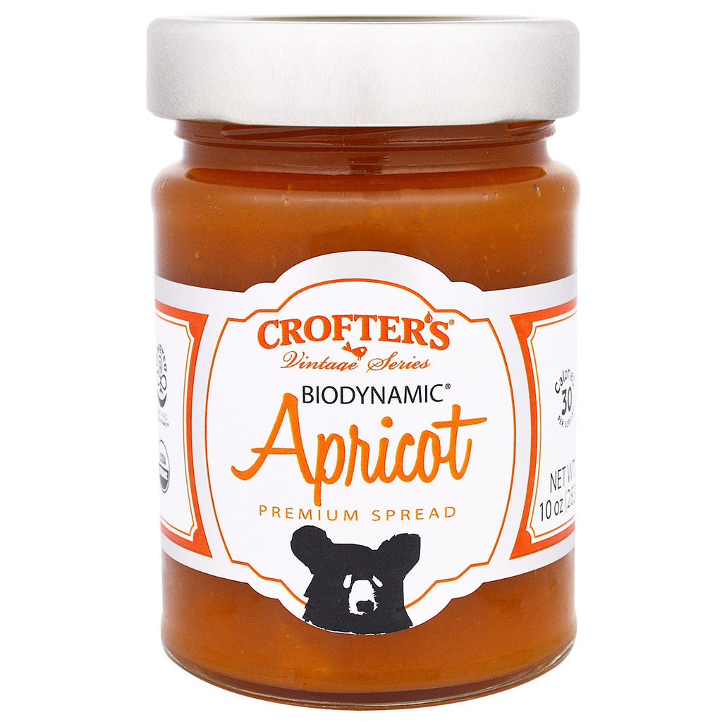 Crofter's , Biodynamic, Premium Spread, Apricot, 10 oz (283 g)