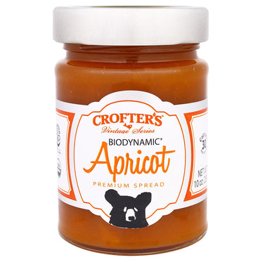 Crofter's, Biodynamique, Tartinade Premium, Abricot, 10 oz (283 g)