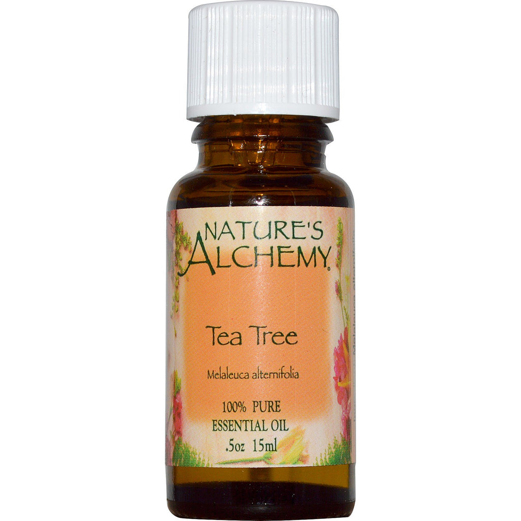 Naturens Alchemy, Tea Tree, eterisk olja, 0,5 oz (15 ml)