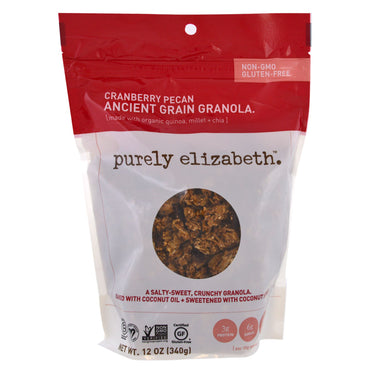 Purely Elizabeth,  Ancient Grain Granola, Cranberry Pecan, 12 oz (340 g)