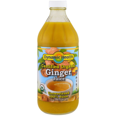 Dynamic Health Laboratories, Certified  Ginger Juice, 16 fl oz (473 ml)